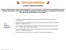 Tablet Screenshot of hotpeppersoftware.com